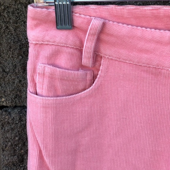 Harvey Faircloth Pink Corduroy Pants - Picture 3 of 5
